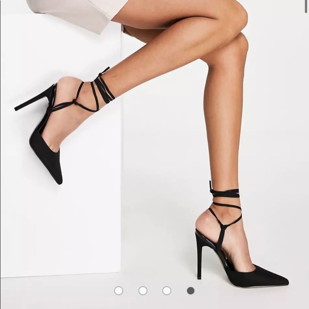 ASOS Tie High Heel- never worn